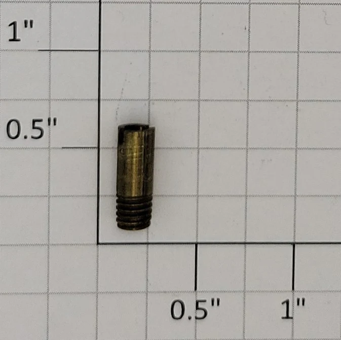 American Flyer PA10A536 S Scale 17/32" OD x 9/16" L Brass Smoke Stack Insert