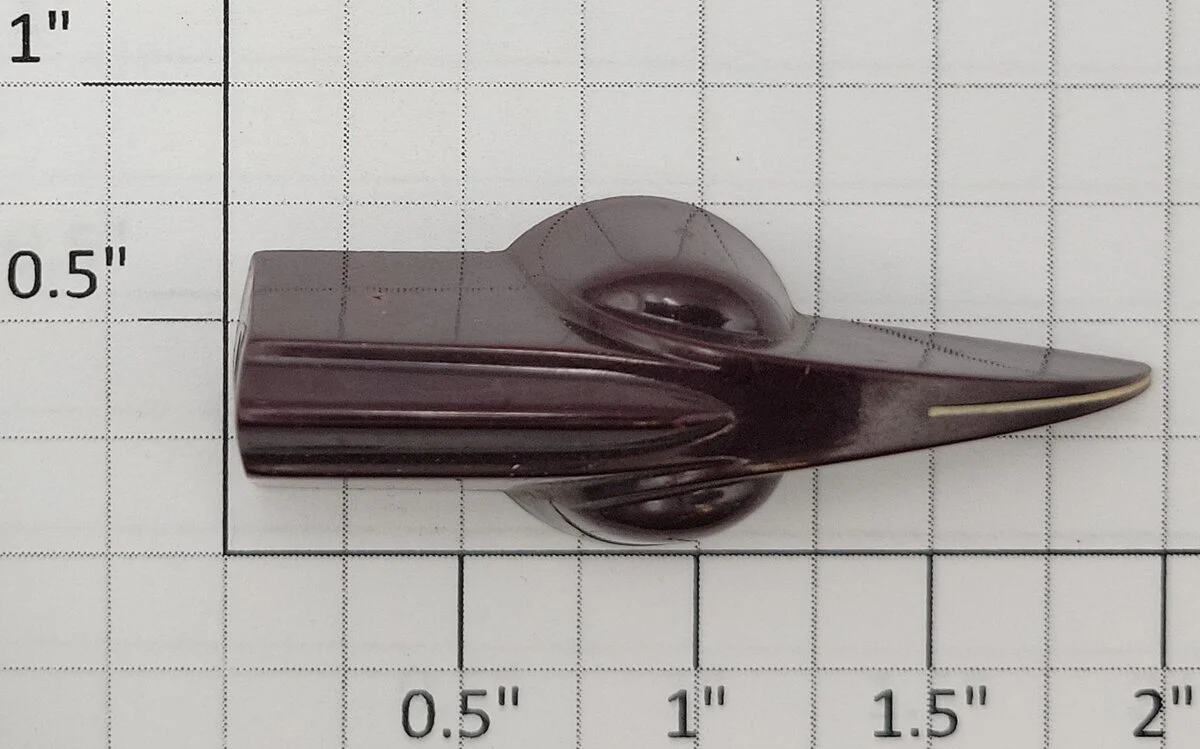 American Flyer PA12A375 Maroon Transformer Knob Without Set Screw