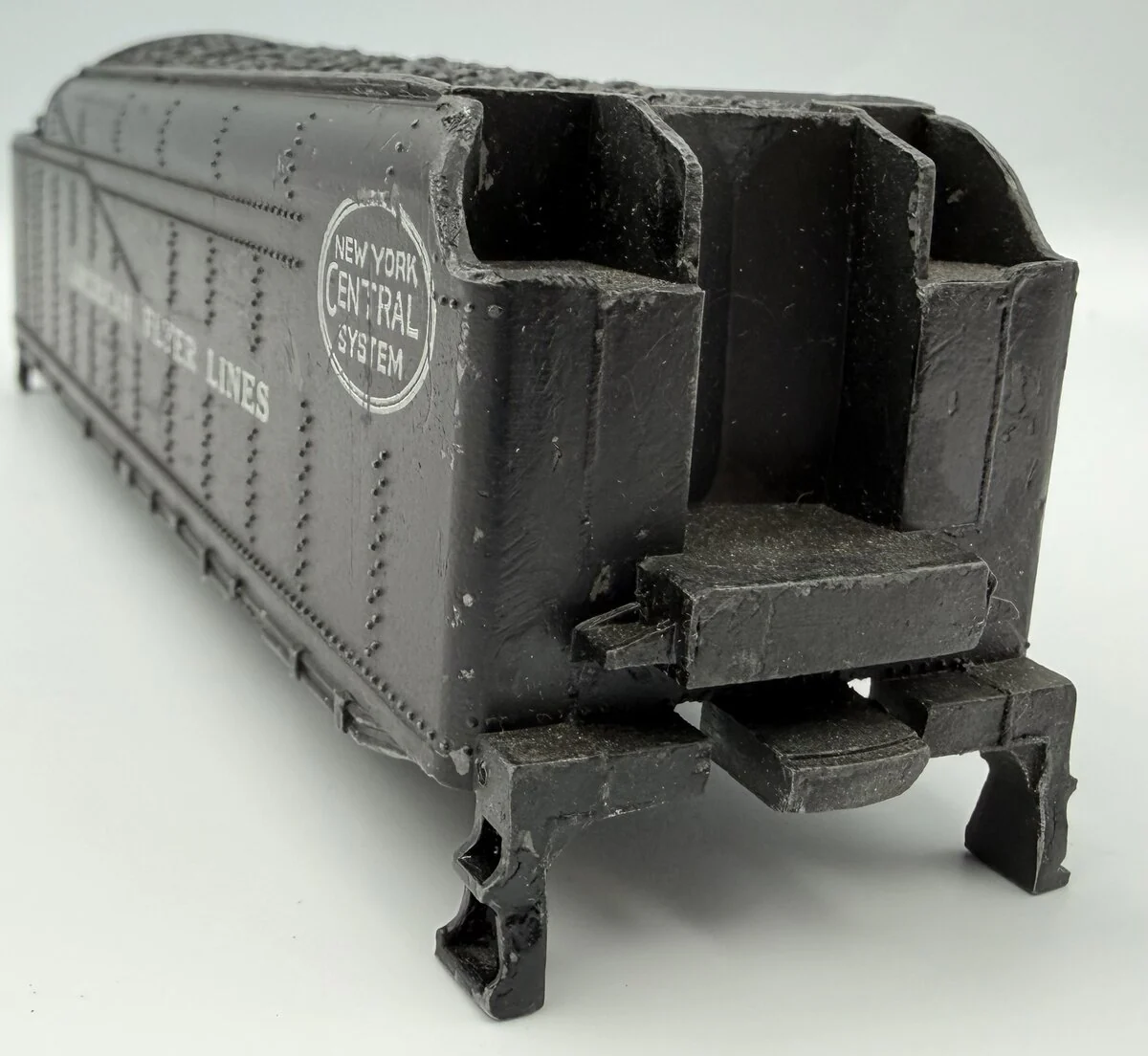 American Flyer PA9312 Diecast New York Central System Tender Shell Missing Parts - Image 6