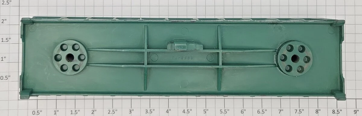American Flyer PA9986 S Scale Texas and Pacific Green Gondola Body Shell # 931 - Image 4