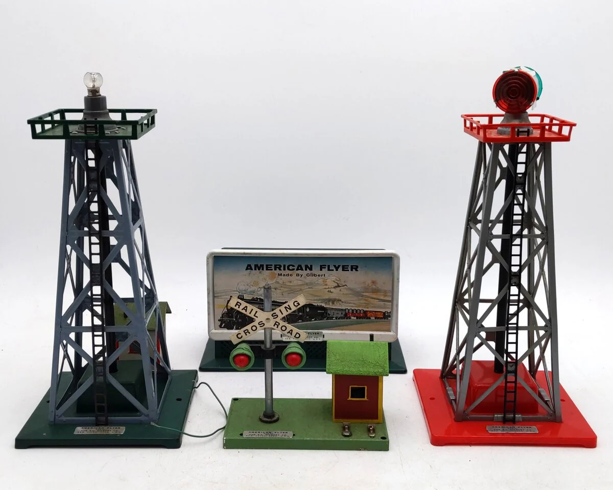 American Flyer S Gauge Assorted PW Track Accessories: 568, 759, 769, 23769 [4] EX - Image 2