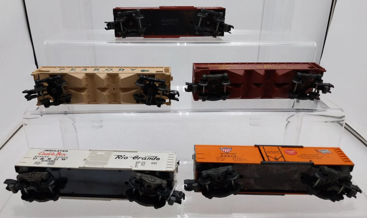 American Flyer Vintage S Gauge Freight Cars-24216, 24413, 942, 24230  24039 [5] VG - Image 4