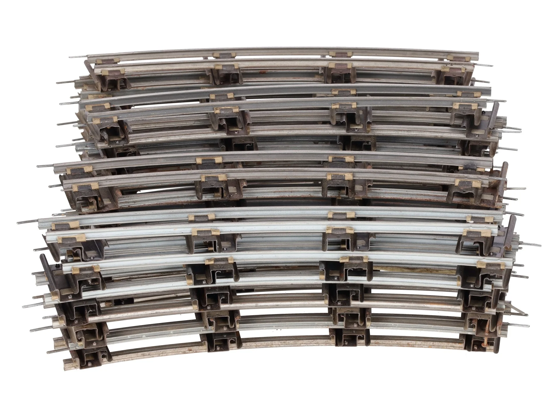 American Flyer Vintage S Postwar Curved Track Sections [43] VG