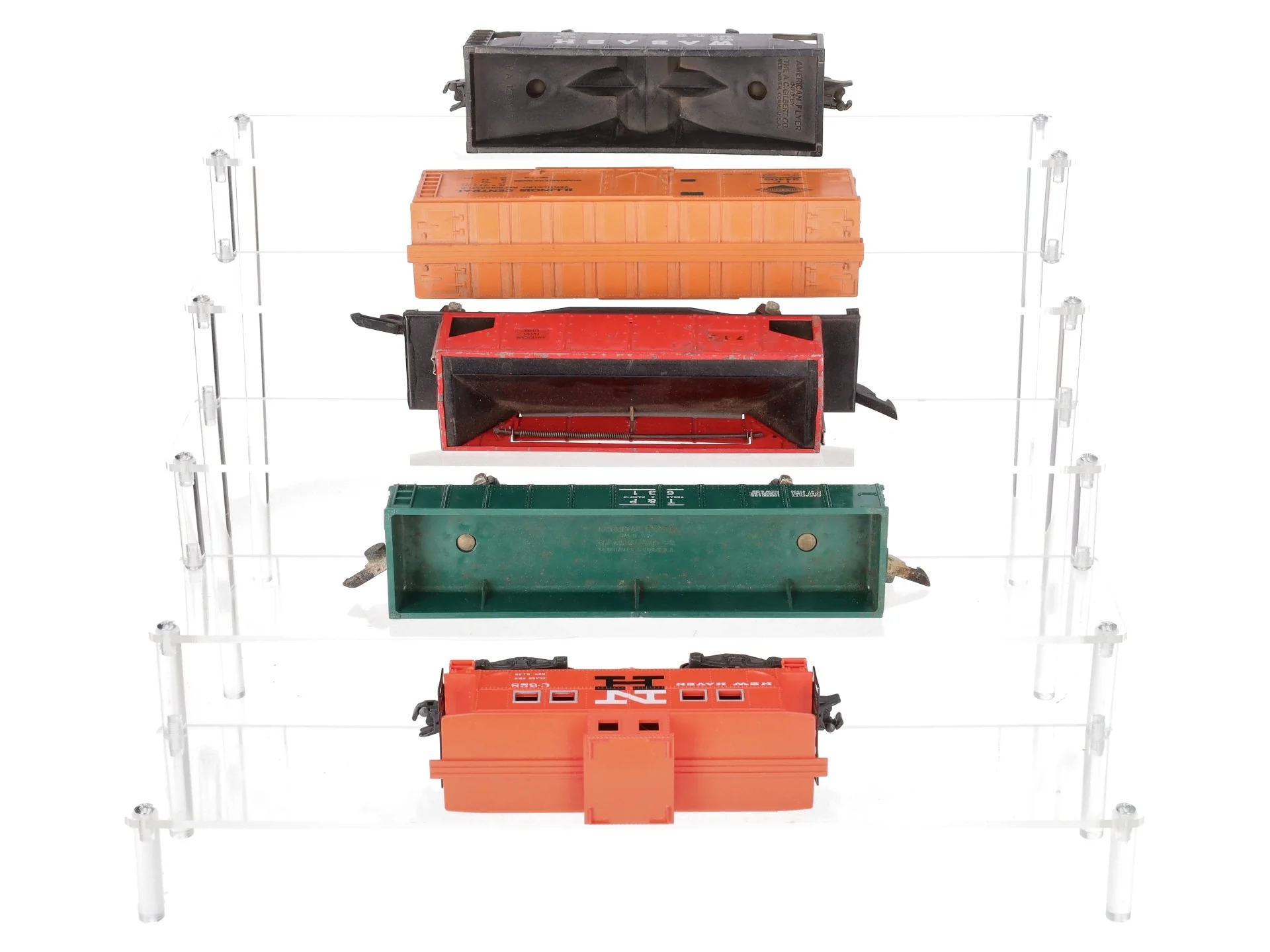 American Flyer Vintage S Postwar Freight Cars # 24403, 631, 716, 940 & C-528 [5] VG - Image 3