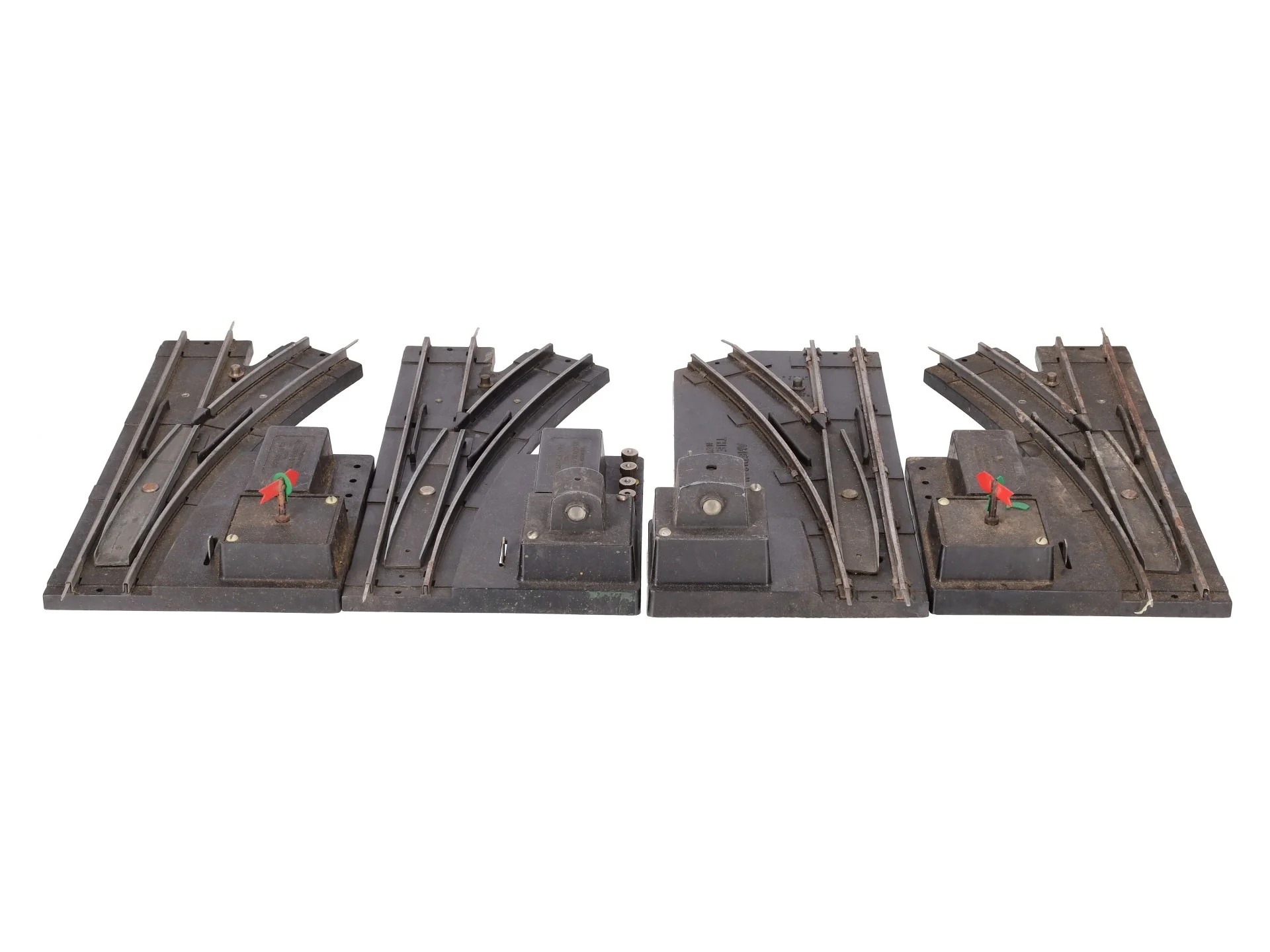 American Flyer Vintage S Postwar Left & Right Switches #722A & 720 [4] VG