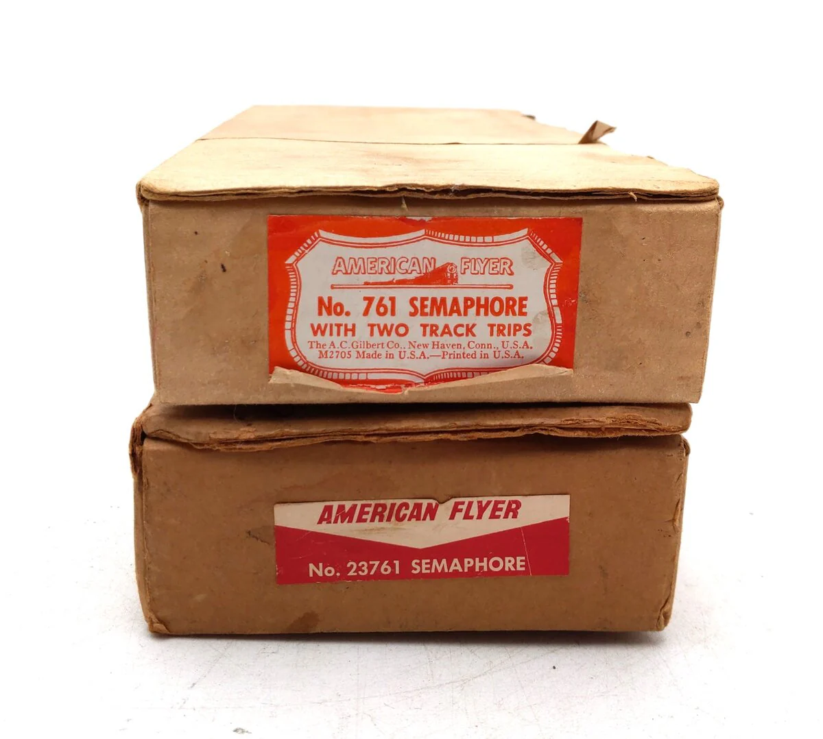 American Flyer Vintage S Semaphore Signal: 761, 23761 [2] VG/Box - Image 5