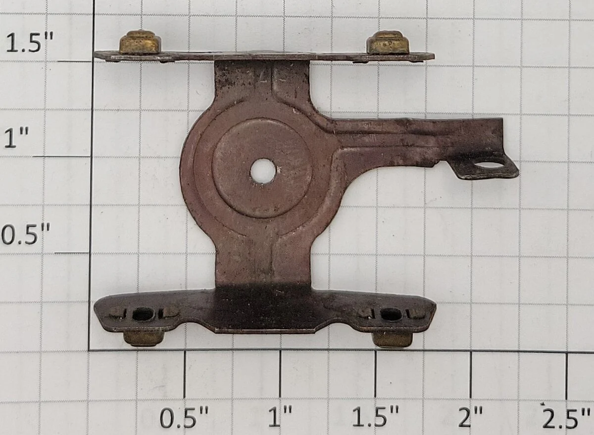 American Flyer XA12A057-B Tin Metal Link Coupler Freight Car Truck Frame - Image 2