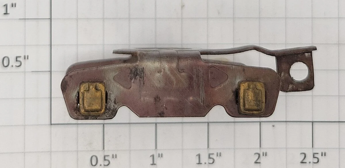 American Flyer XA12A057-B Tin Metal Link Coupler Freight Car Truck Frame - Image 3
