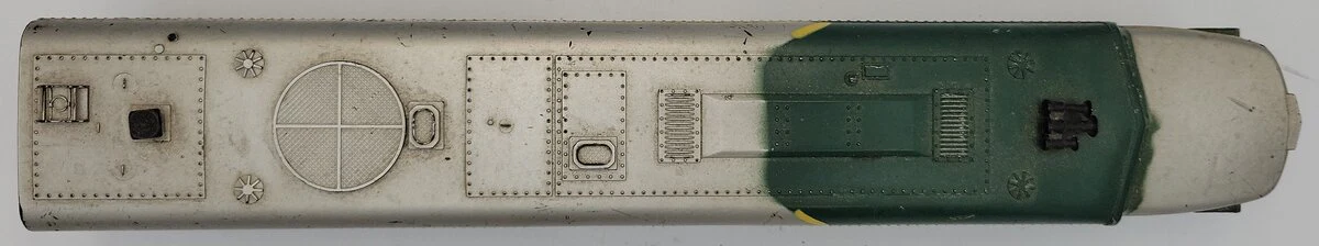 American Flyer XA12DO75-BRP  Yellow/Green Alco Rocket Plastic Diesel Shell #474 - Image 2