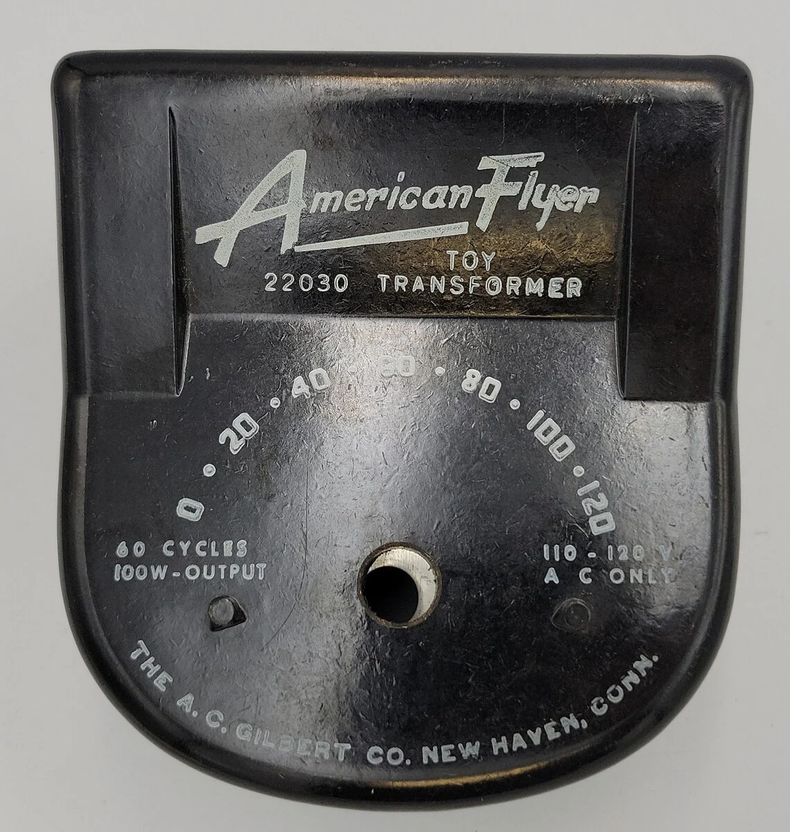 American Flyer XA12N476RP S Scale 100 Watt Transformer Case #22030 - Image 5