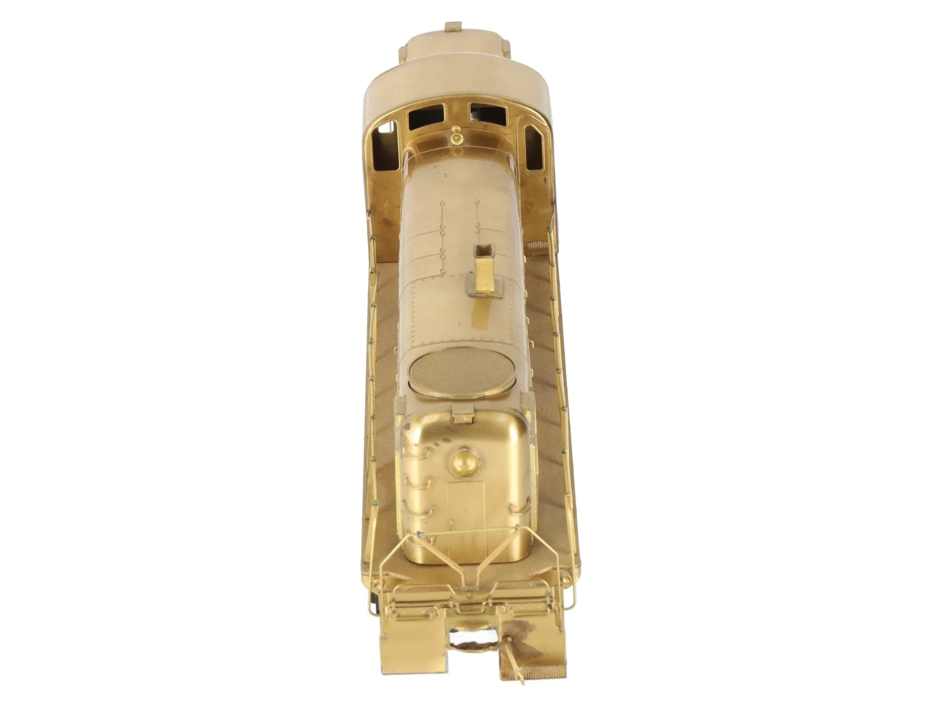 American Models D-123 S Scale BRASS Samhongsa RS-3 Diesel Locomotive - Unpainted VG/Box - Image 8