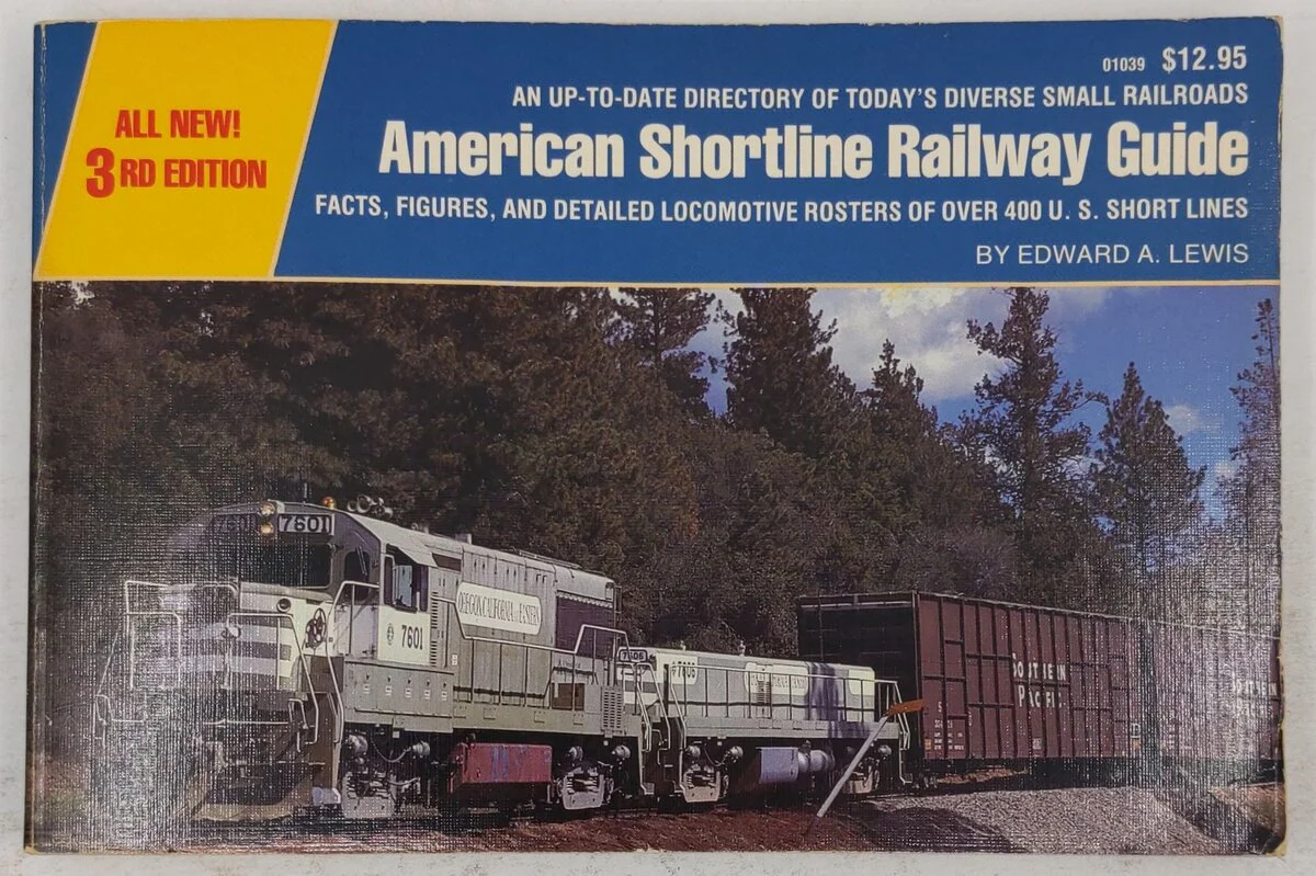 American Shortline Railway Guide Paperback Book By Edward A. Lewis VG