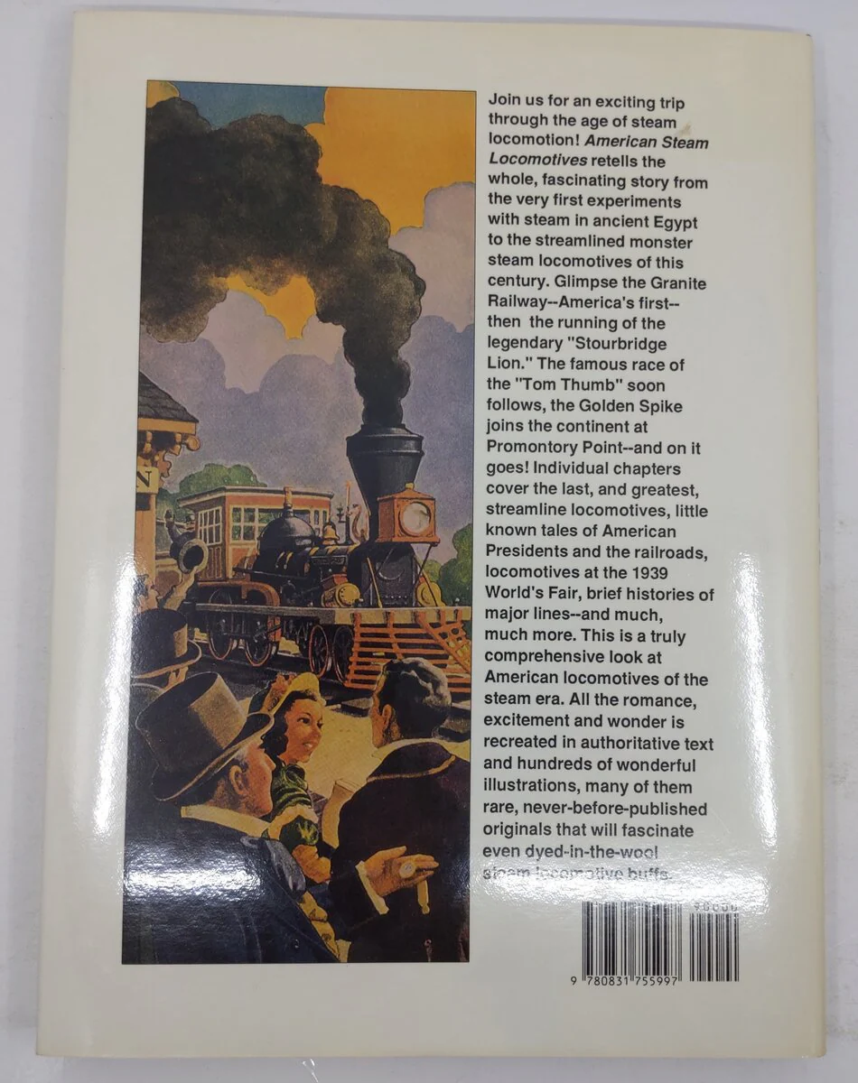 American Steam Locomotives Hardcover Book By Paul North EX - Image 2
