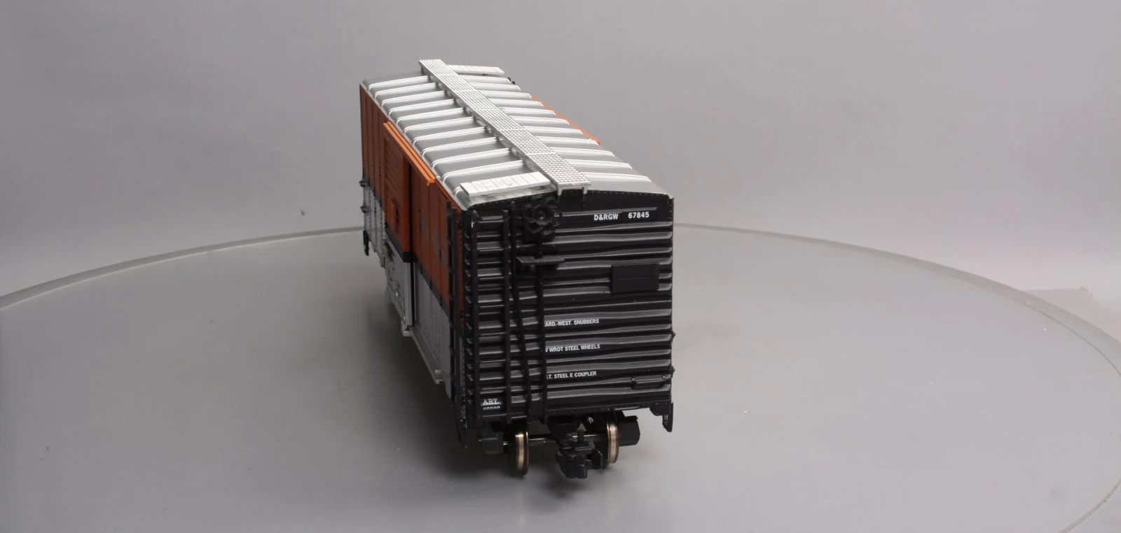 Aristo-Craft 46002 Rio Grande Boxcar w/Plastic Wheels #67845 EX/Box - Image 4
