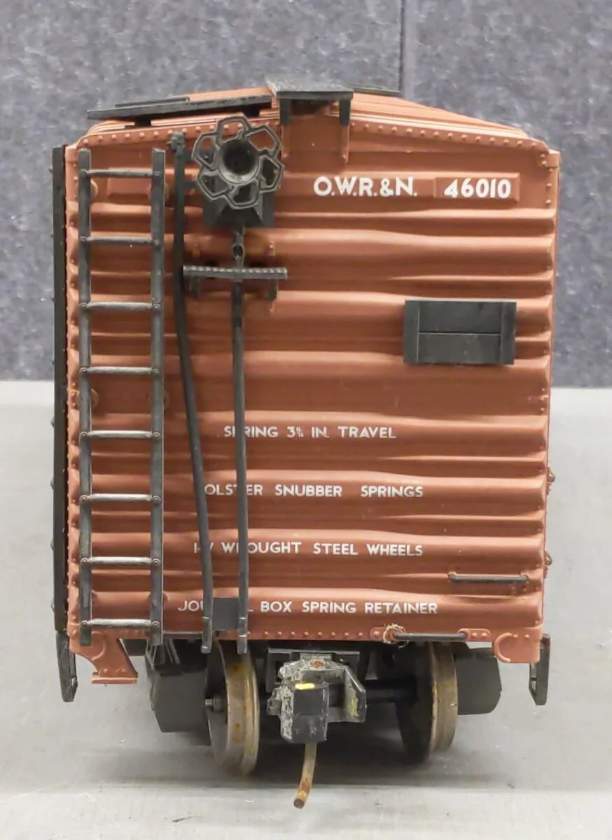 Aristo-Craft 46010 G Union Pacific Boxcar W/ Metal Wheels EX - Image 5