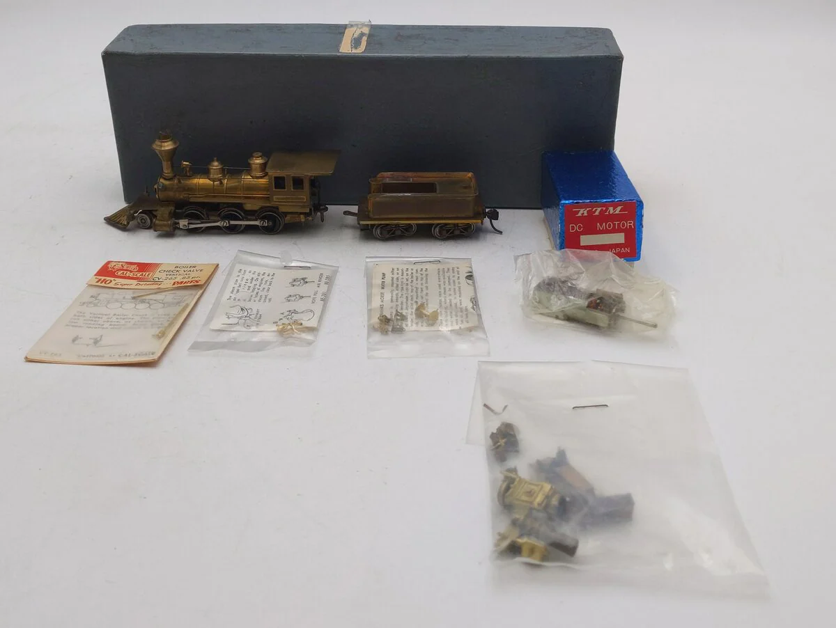 Arrow Railroad Models HO Gauge BRASS Porter Mogul Kit VG/Box