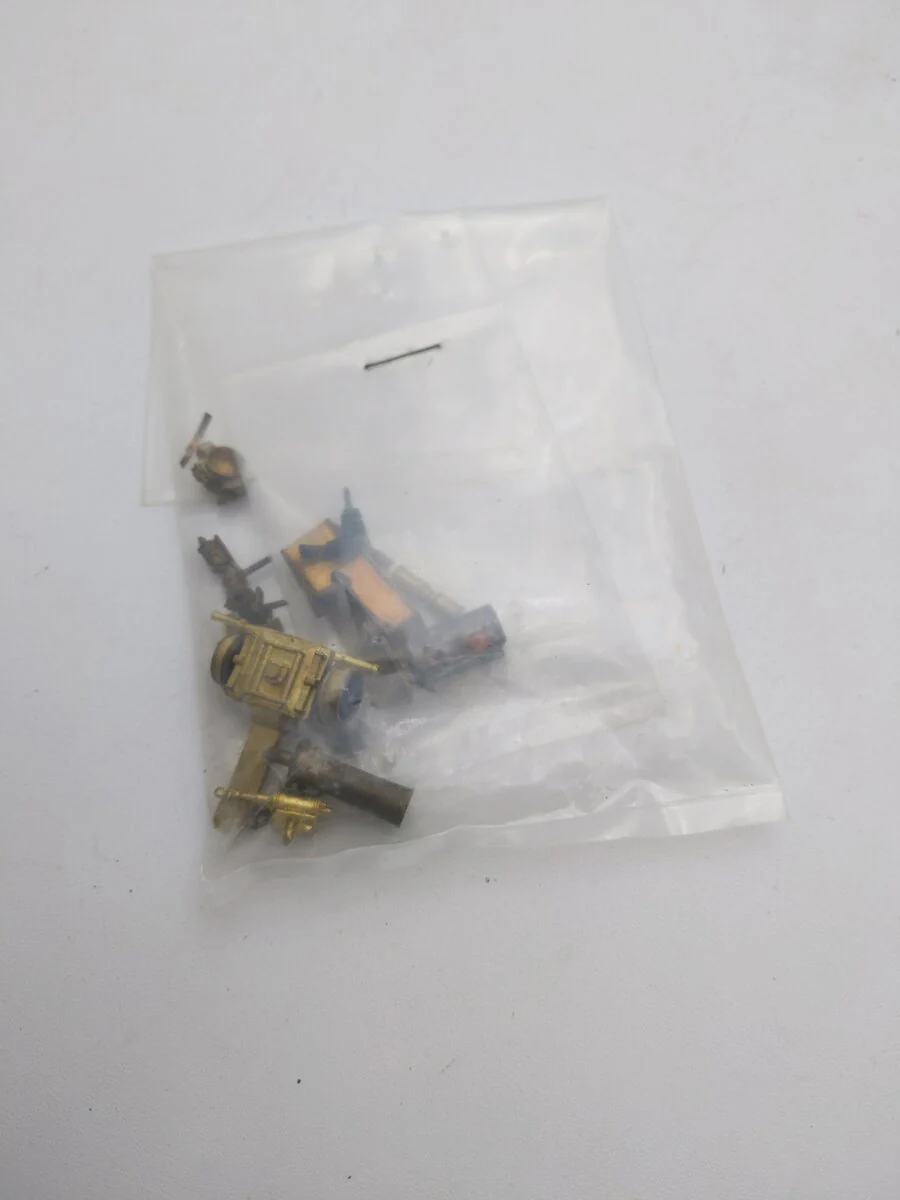 Arrow Railroad Models HO Gauge BRASS Porter Mogul Kit VG/Box - Image 7