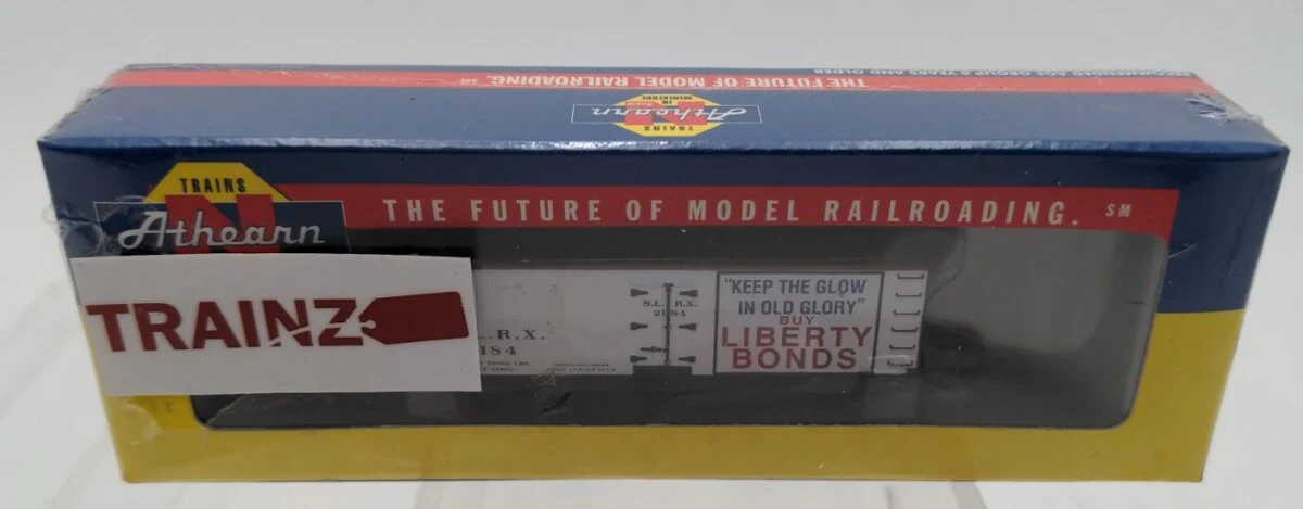 Athearn 11552 N S.L.R.X. St. Louis Refrigerator Liberty Bond Car 36' Wood Refer