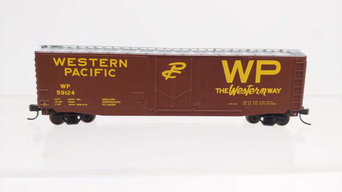 Athearn 14144 N Scale Western Pacfifc 50' PS-1 Plug Door #59124 LN/Box - Image 3