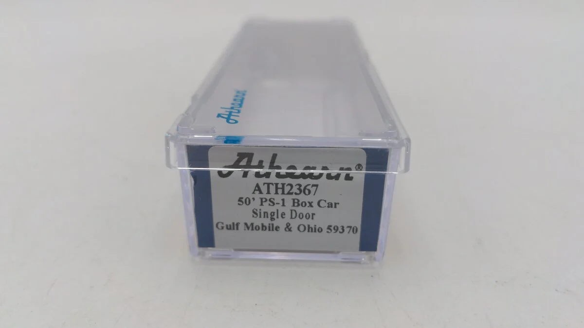 Athearn 2367 N Scale Gulf, Mobile & Ohio Box Car #59370 LN/Box - Image 7