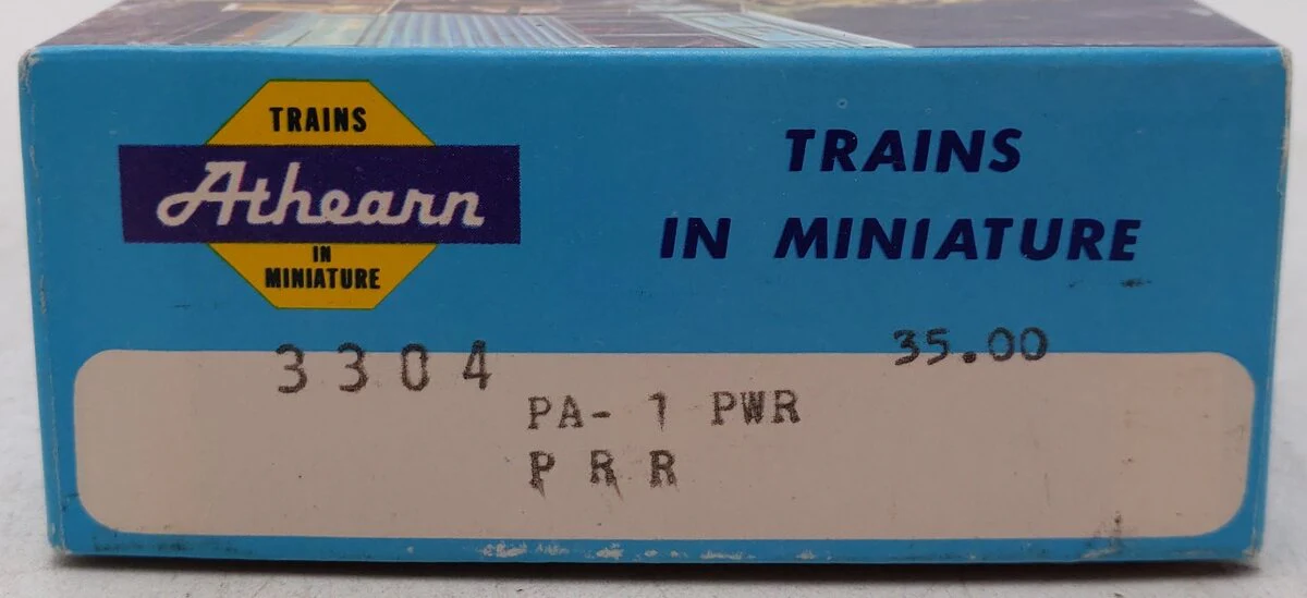 Athearn 3304 HO Scale Pennsylvania RR PA-1 Powered Diesel Locomotive #5752 EX/Box - Image 9