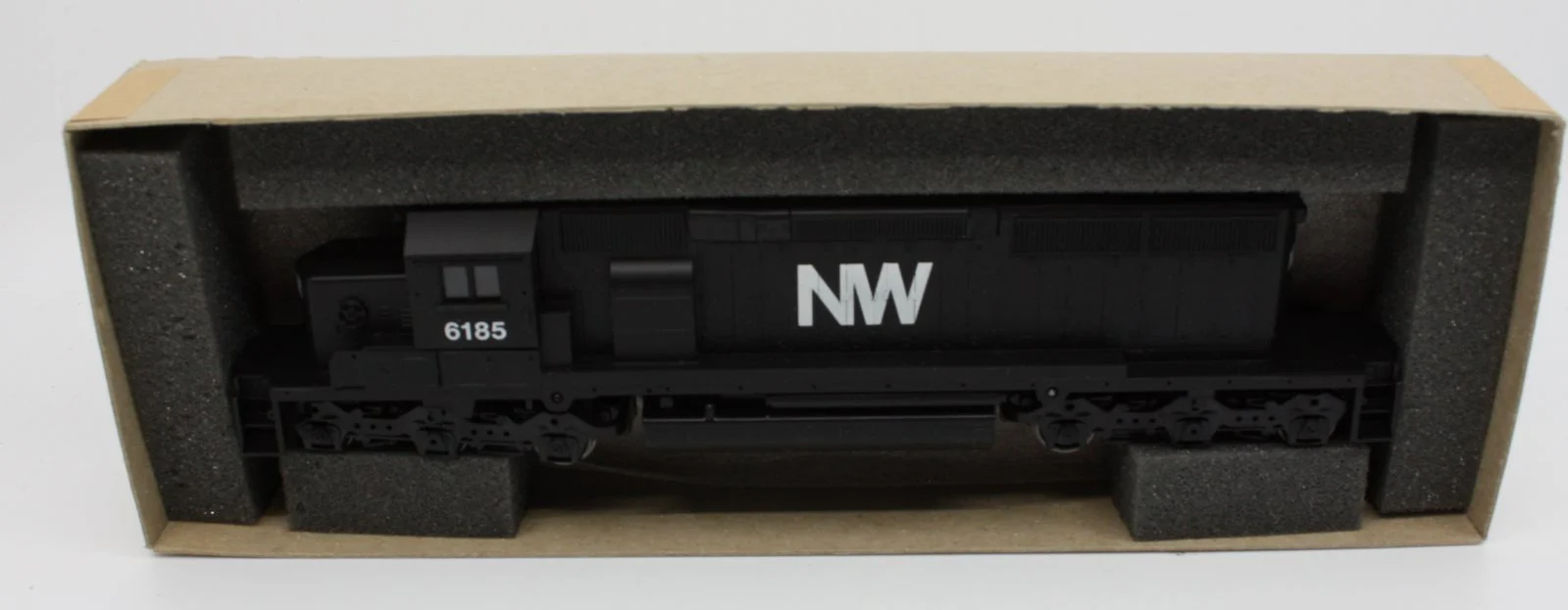 Athearn 4406 HO Norfolk & Western SD40-2 Dummy Locomotive #6185 EX/Box - Image 2