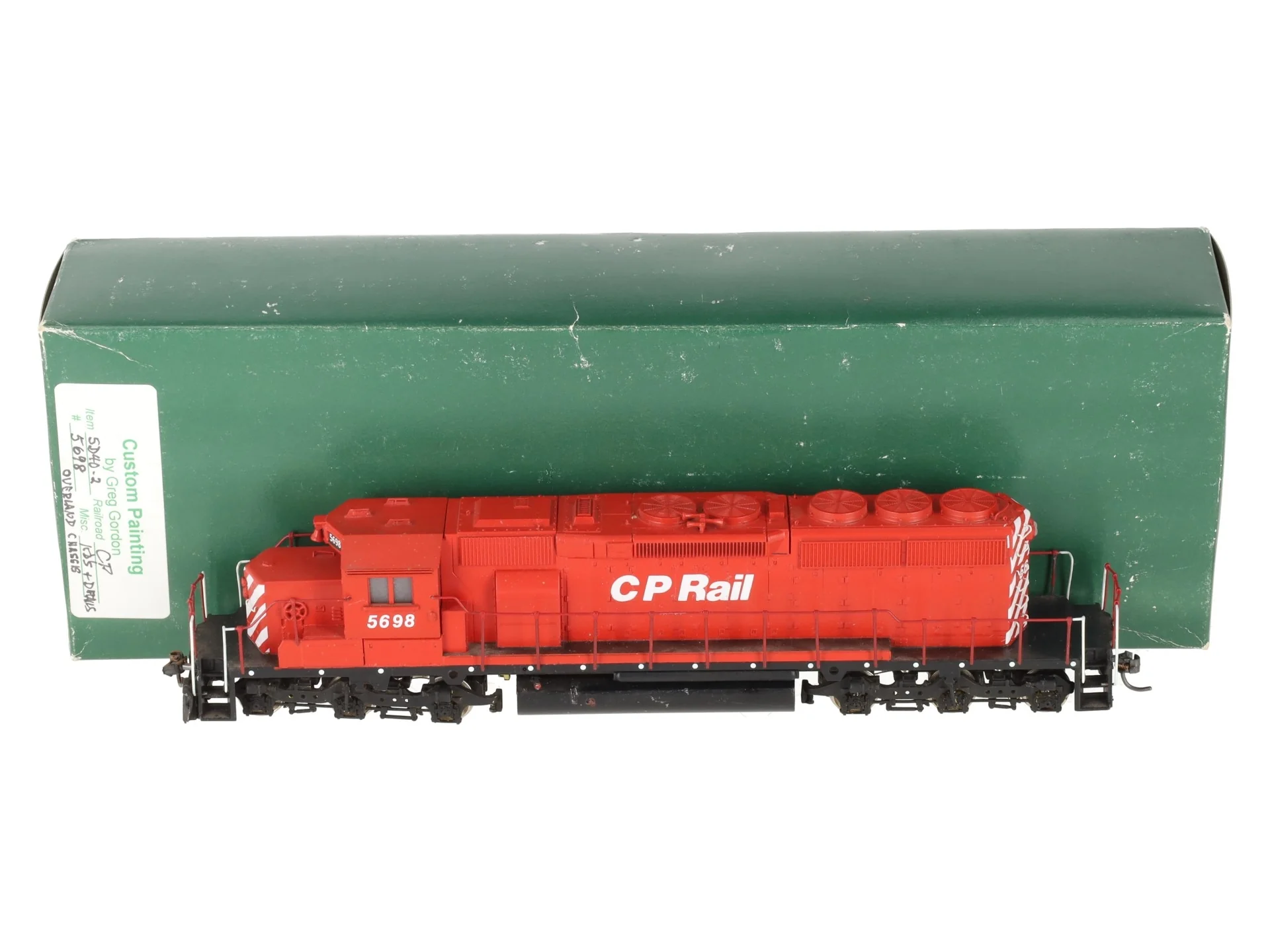 Athearn 5367 HO Scale CP Rail SD40-2 w/ Overland Models OMI-5367 Chassis #5698