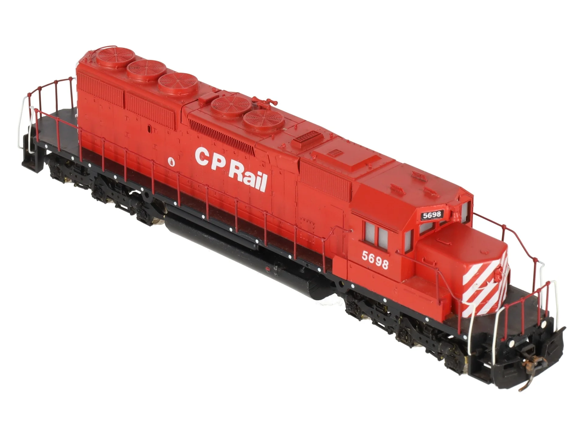 Athearn 5367 HO Scale CP Rail SD40-2 w/ Overland Models OMI-5367 Chassis #5698 - Image 3