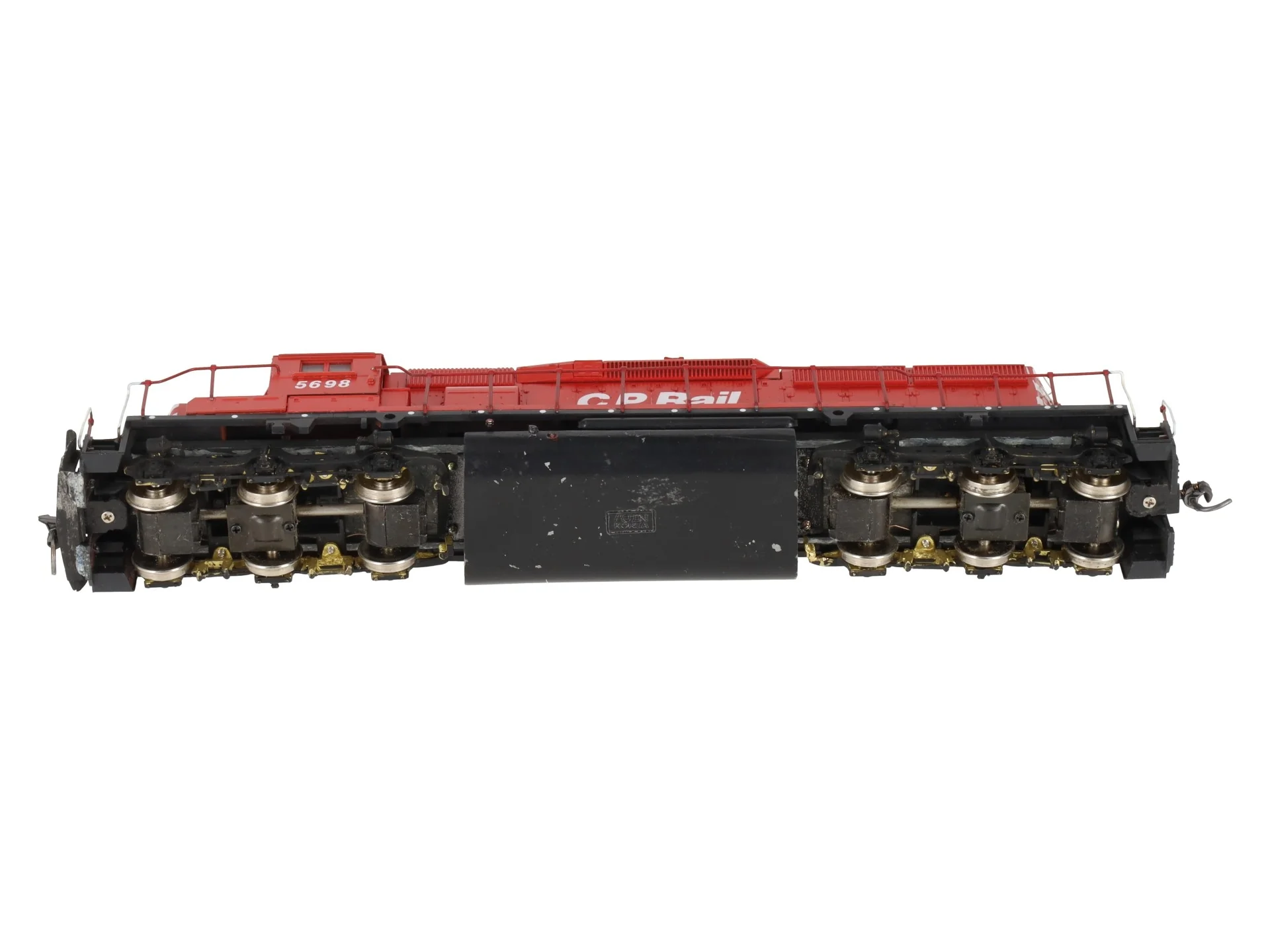 Athearn 5367 HO Scale CP Rail SD40-2 w/ Overland Models OMI-5367 Chassis #5698 - Image 6