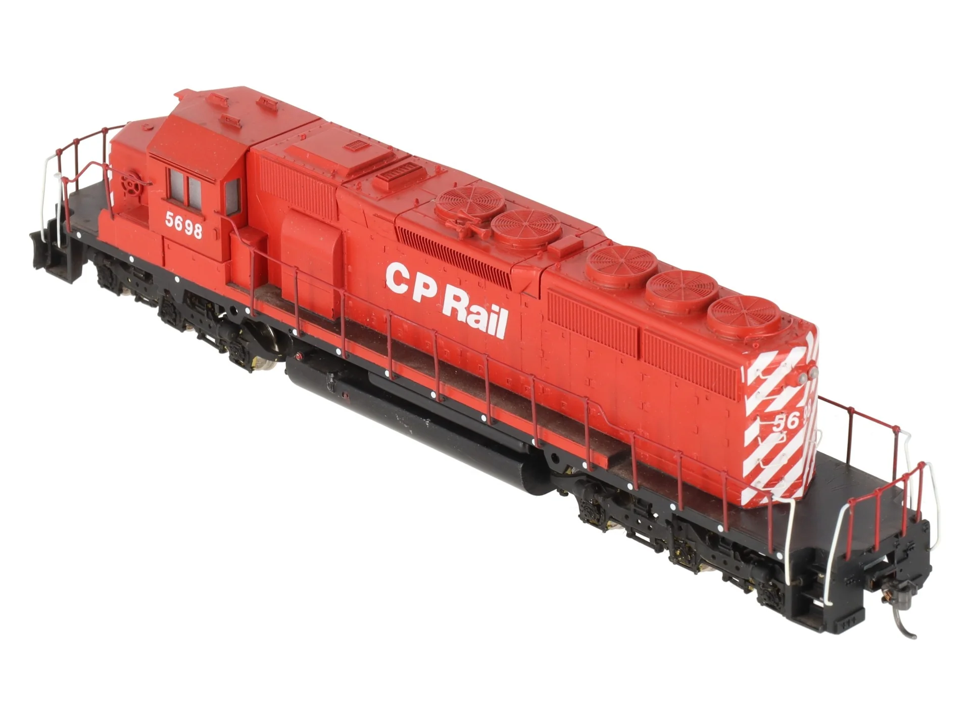 Athearn 5367 HO Scale CP Rail SD40-2 w/ Overland Models OMI-5367 Chassis #5698 - Image 9