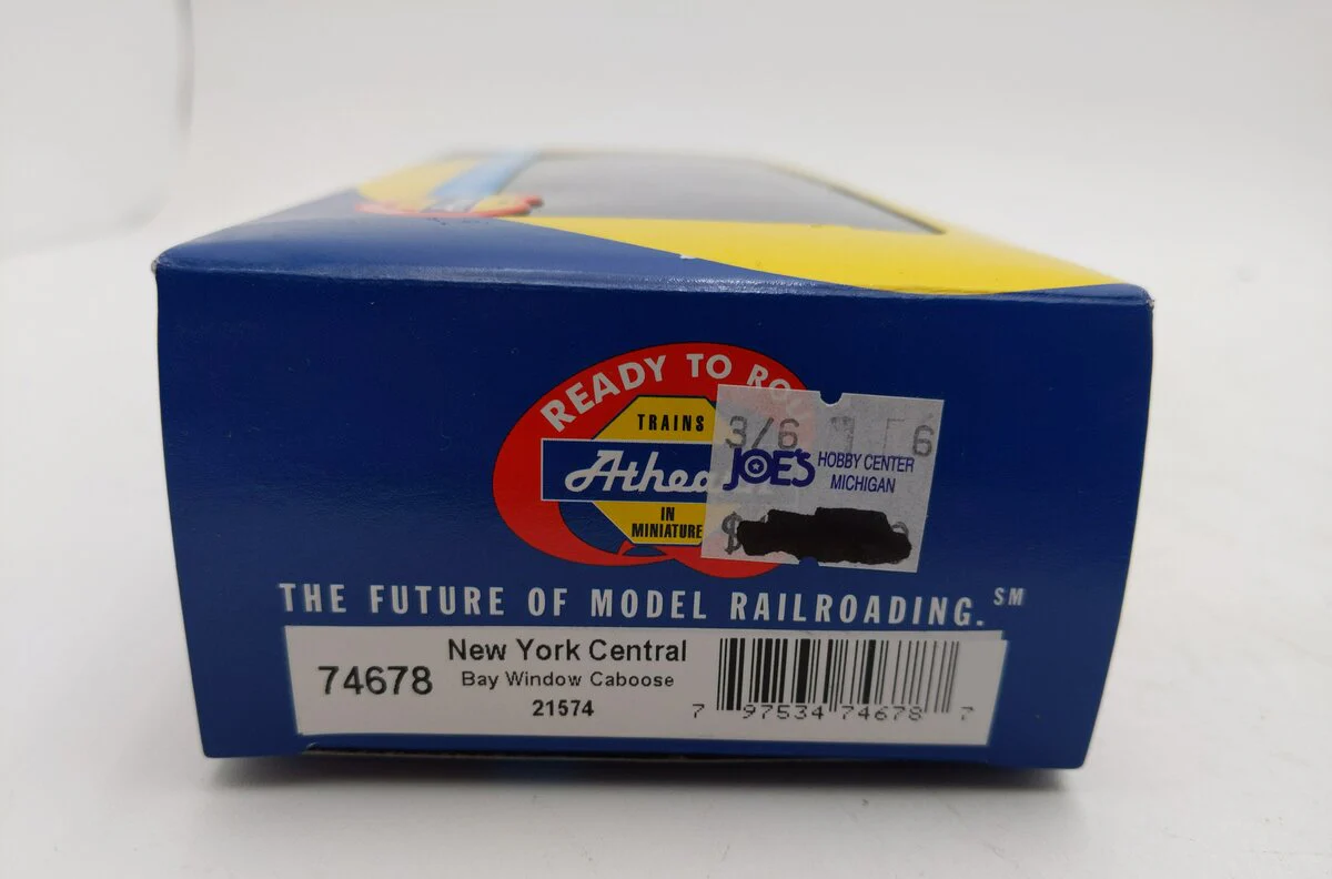 Athearn 74678 HO Scale NYC Bay Window Caboose #21574 LN/Box - Image 4