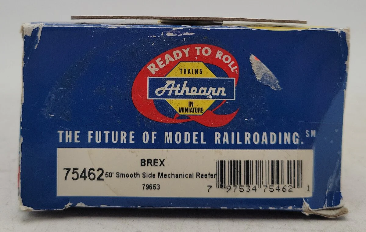 Athearn 75462 HO Scale BREX/BN 50' Mechanical Reefer #79653 LN/Box - Image 5