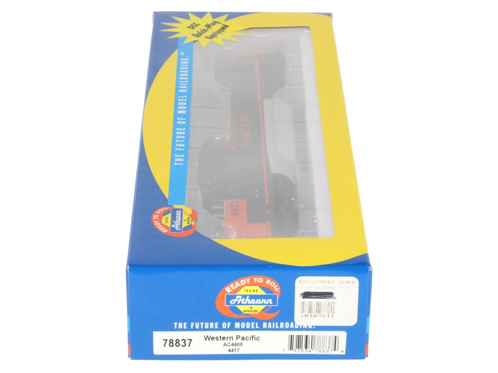 Athearn 78837 HO Scale Western Pacific AC4400 Diesel Locomotive #4417 LN/Box - Image 12
