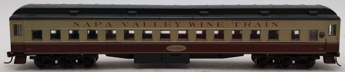 Athearn 8502 HO Scale Napa Valley RR "Zinfandel" Coach Passenger Car #1014 EX/Box - Image 2