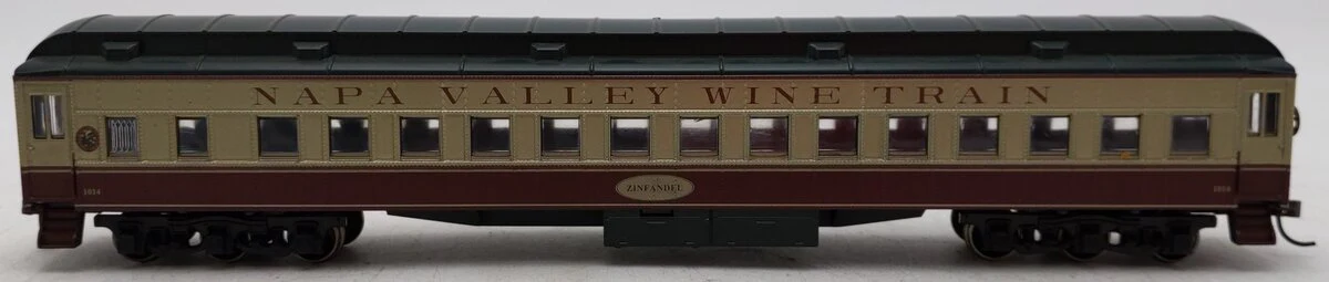 Athearn 8502 HO Scale Napa Valley RR "Zinfandel" Coach Passenger Car #1014 EX/Box - Image 3