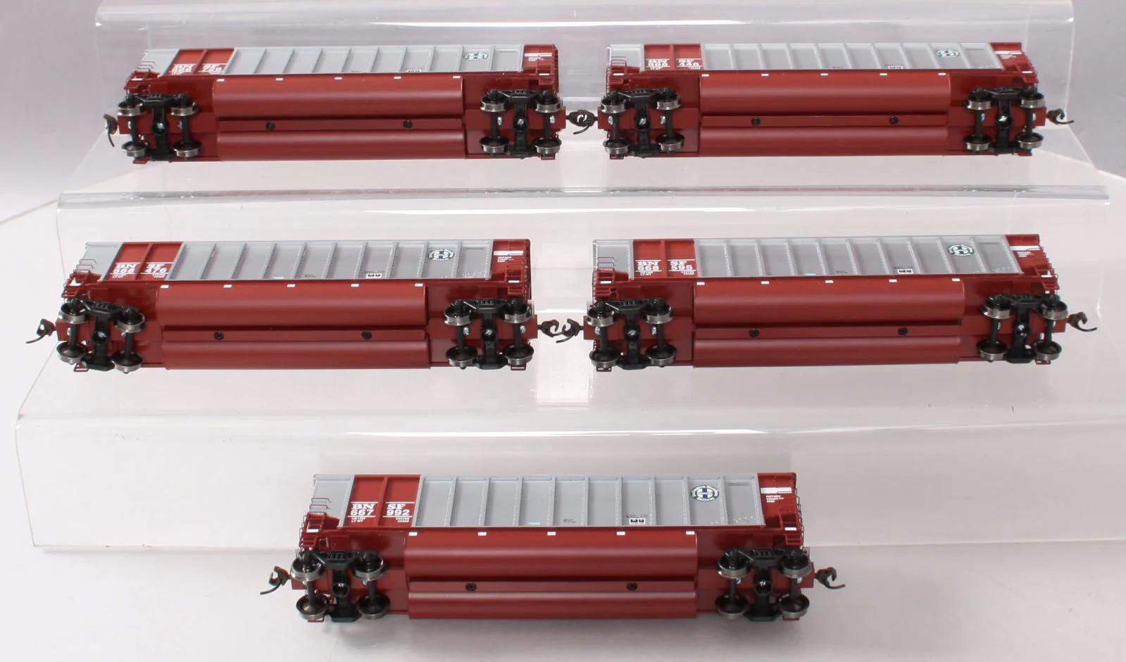 Athearn 93005 ho BNSF BethGon Coalporter #2 (Pack of 5) EX/Box - Image 4