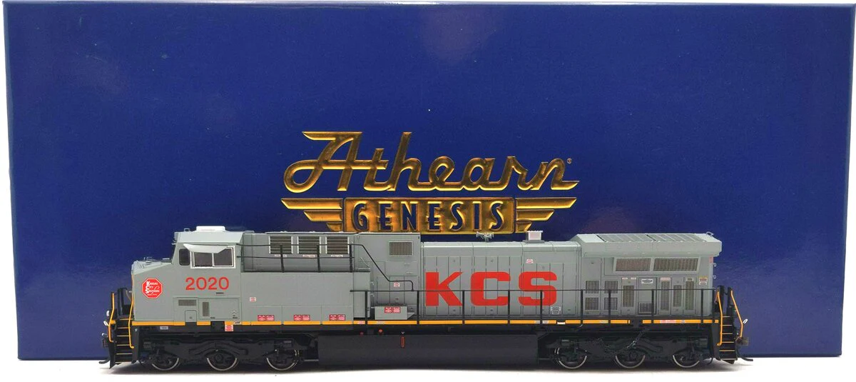 Athearn HO G31689 Kansas City Southern AC4400 Diesel Locomotive #2020 LN/Box