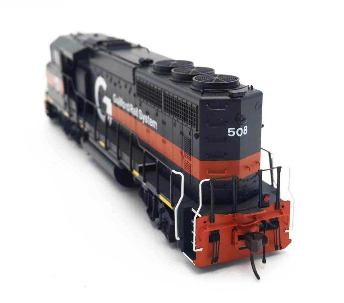 Atlas 10004404 HO Guilford Silver GP40-2W Diesel Locomotive #508 EX/Box - Image 7
