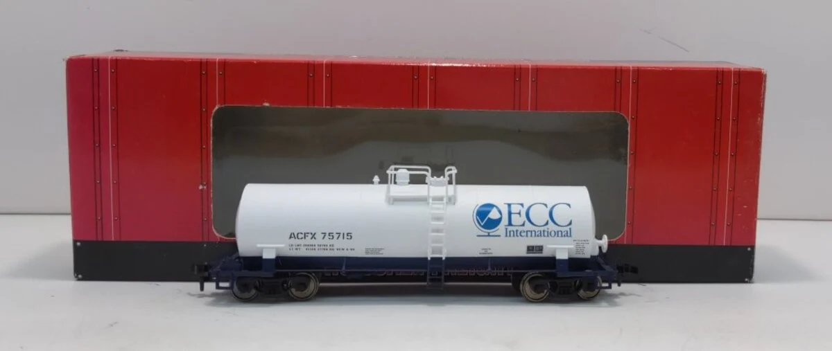 Atlas 1705-4 HO ECC International ACFX Kaolin Tank Car #75715 LN/Box