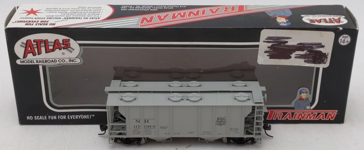 Atlas 17206 HO Scale New Haven PS-2 Covered Hopper #117083 LN/Box