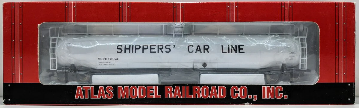 Atlas 1724-1 HO Scale SHPX ACF 33,000 Gallon Tank Car #17054 LN/Box