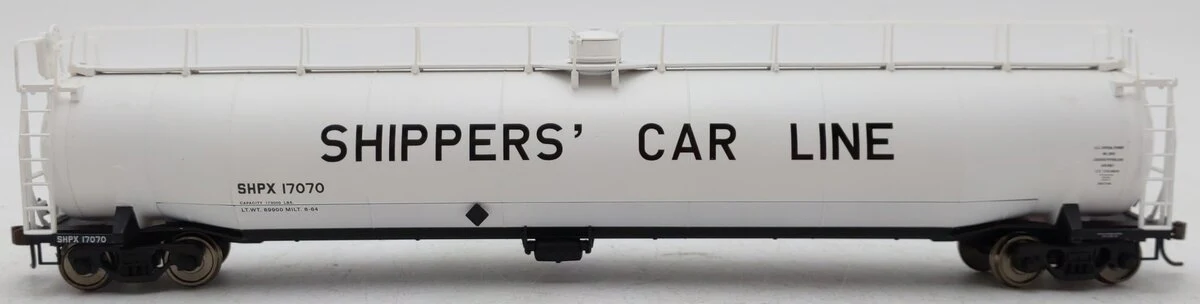 Atlas 1724-3 HO Scale SHPX ACF 33,000 Gallon Tank Car #17070 EX/Box - Image 3