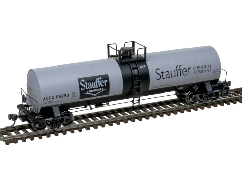 Atlas 20007575 HO Stauffer Chemical ACF 17,360 Gallon Tank Car ACFX #85290
