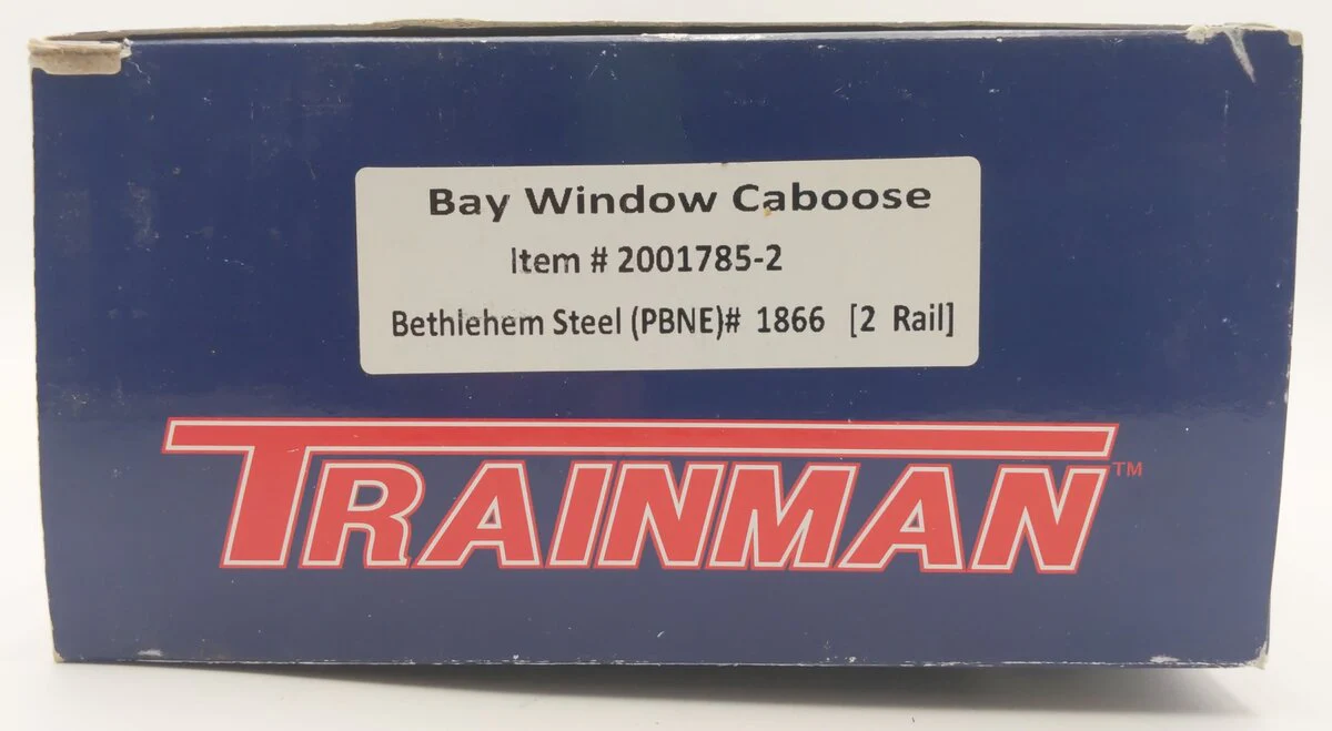 Atlas 2001735 O Scale PBNE Bay Window Caboose (2-Rail) LN/Box - Image 6