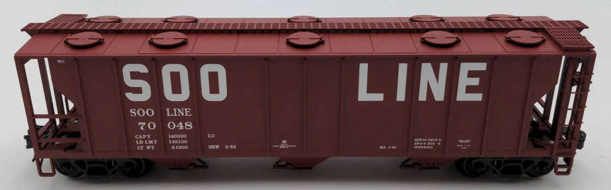 Atlas 2002511 O Trainman SOO Line Covered Hopper #70048 - Image 2