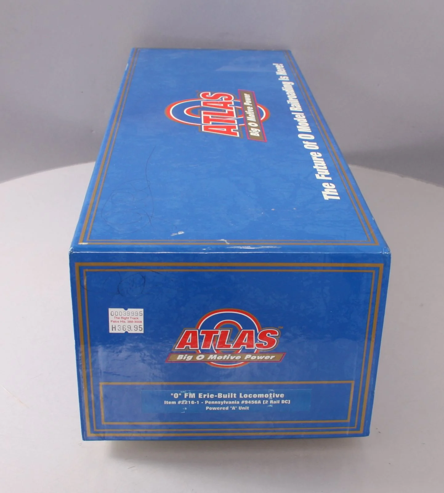 Atlas 2216-1 O Scale Pennsylvania Erie-Built Locomotive #9456A (2-Rail) NIB - Image 11