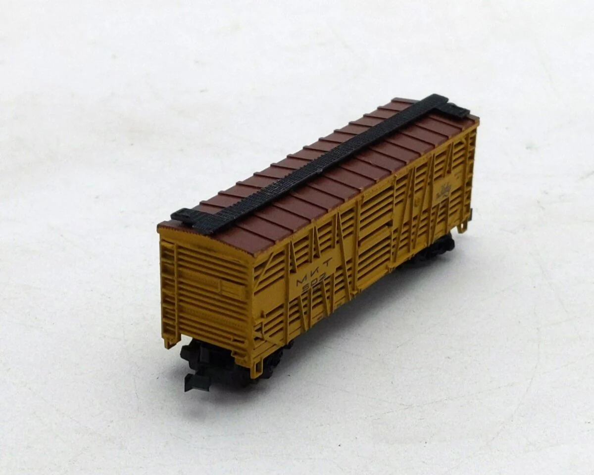Atlas 2251 N Scale Missouri Kansas Texas MKT "The Katy" Cattle Car #502 EX/Box - Image 2