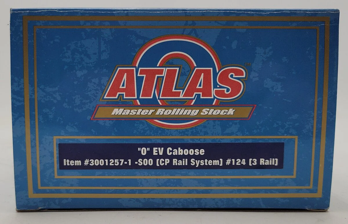 Atlas 3001257-1 O Scale SOO EV Caboose #124 (3-Rail) EX/Box - Image 7