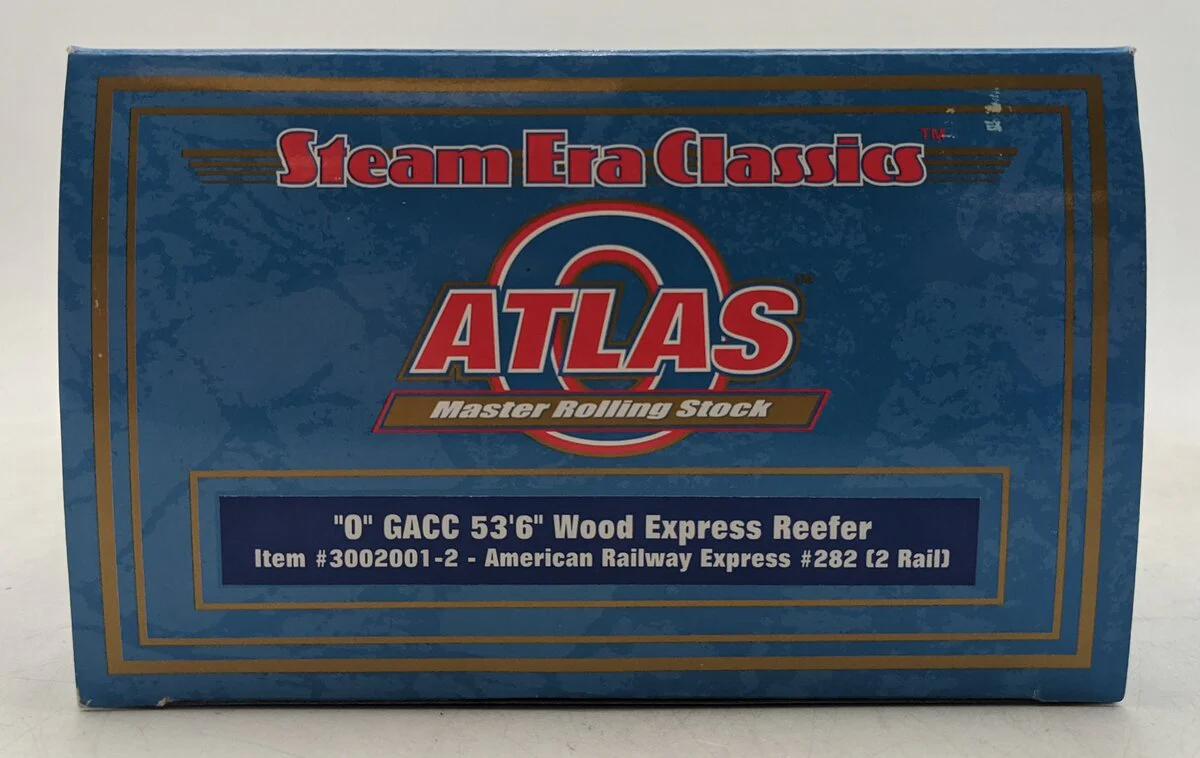 Atlas 3002001-2 O American Railway Express 53' Wood Express Reefer #282 (2-Rail) MT/Box - Image 2
