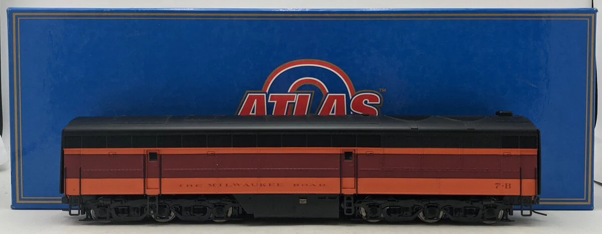 Atlas 3209-1 O Milwaukee FM Erie-Built Powered B-Unit Diesel Engine #7B (2-Rail) LN/Box